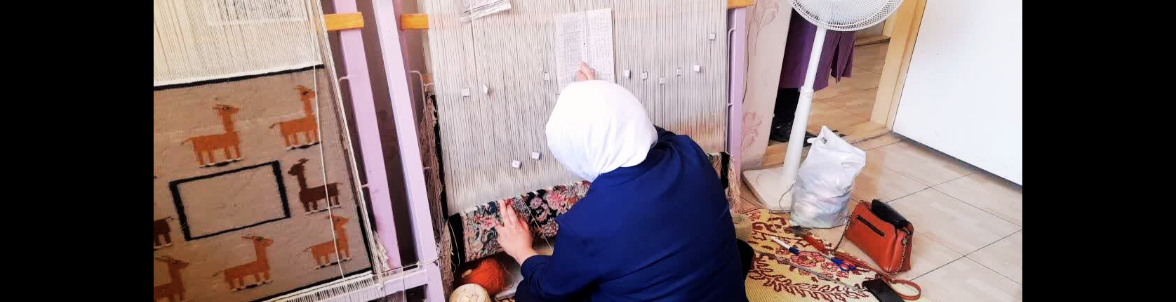 کلاس فرش بافی