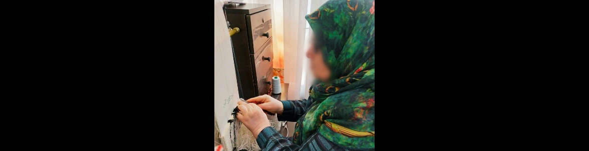 کلاس فرش بافی