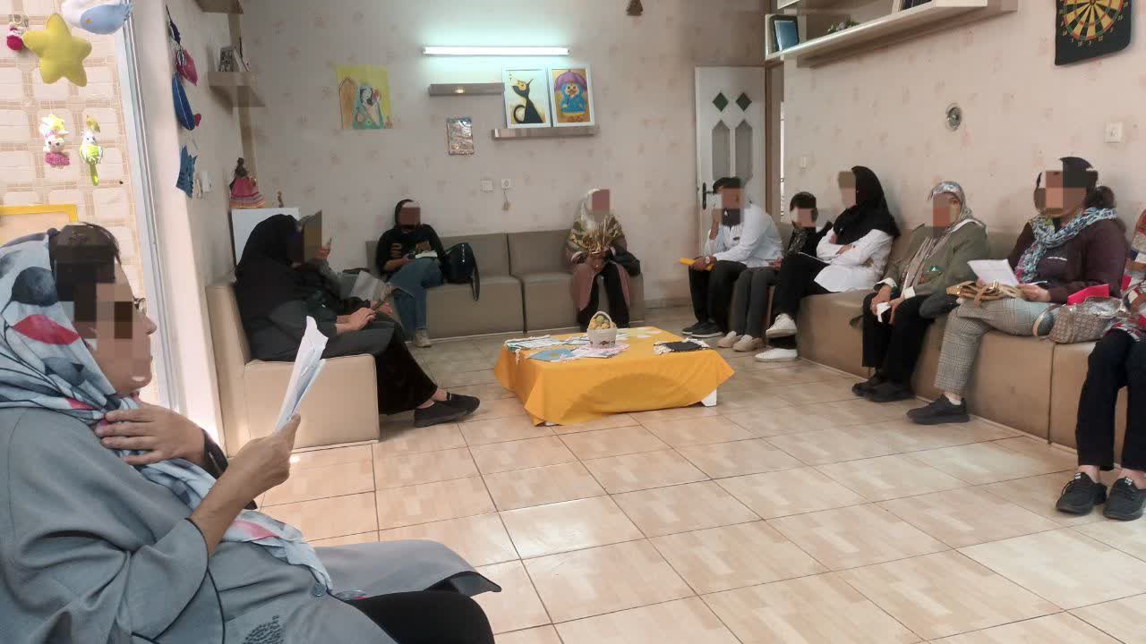 حضور کارآموزان کاردرمانگر در مرکز