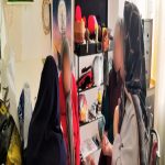 تمرین توانخواهان کلاس عروسک گردانی