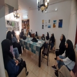 کلاس فرش بافی 