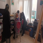 کلاس قالی بافی