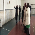 مسابقه هدف زنی در سالن حجاب 