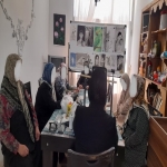 کلاس قالی بافی