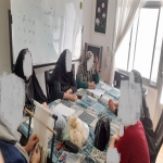 کلاس فرش بافی